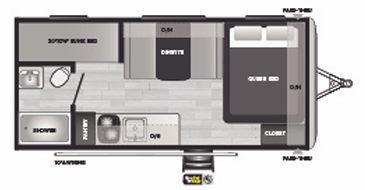 View 2022 Keystone Springdale Villa 1800BH complete specs and manufacturer brochures