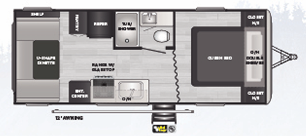 View 2022 Keystone Springdale Villa 202QBWE complete specs and manufacturer brochures