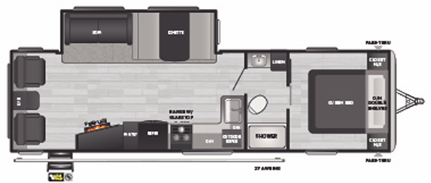 View 2022 Keystone Springdale Villa 285TLWE complete specs and manufacturer brochures