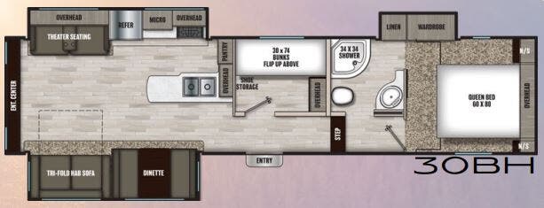 View 2022 Shasta Phoenix Lite 30BH complete specs and manufacturer brochures
