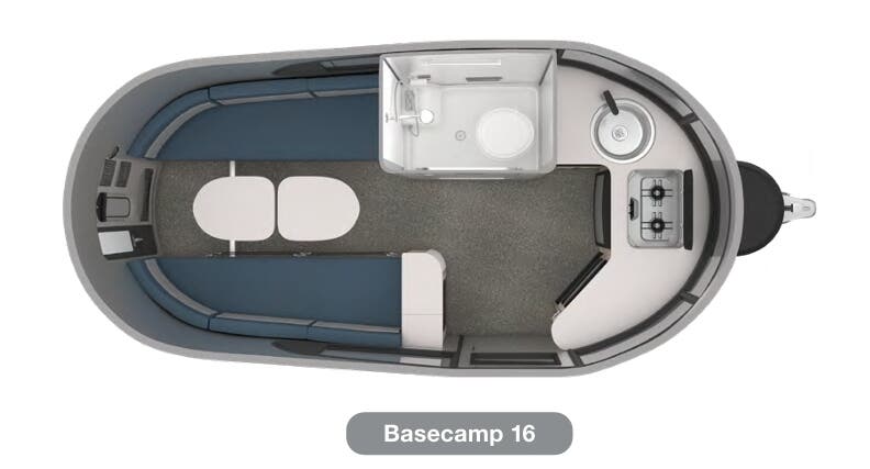View 2023 Airstream Basecamp X 16X complete specs and manufacturer brochures
