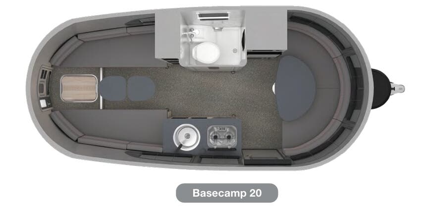 View 2023 Airstream Basecamp X 20X complete specs and manufacturer brochures
