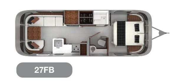 View 2023 Airstream Globetrotter 27FB complete specs and manufacturer brochures