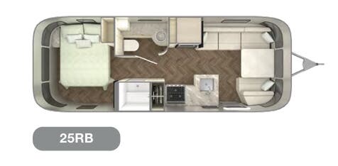 View 2023 Airstream International 25RB complete specs and manufacturer brochures