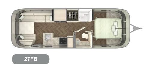 View 2023 Airstream International 27FB complete specs and manufacturer brochures