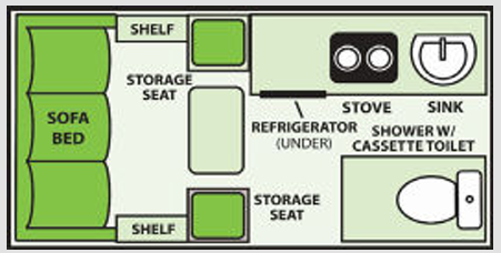 View 2023 Aliner LXE Base complete specs and manufacturer brochures