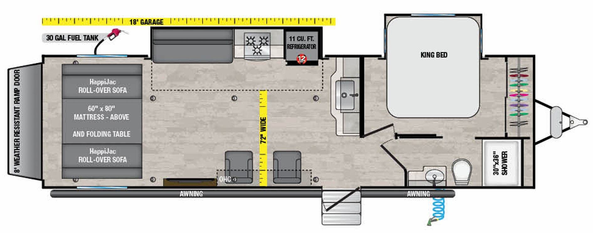 View 2023 Alliance RV Valor All-Access 29T18 complete specs and manufacturer brochures