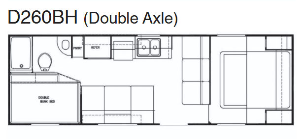 View 2023 Chinook RV Suite Dream D260BH complete specs and manufacturer brochures