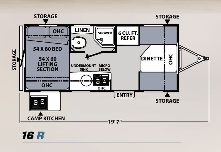 View 2023 Coachmen Apex Remote 16 R complete specs and manufacturer brochures