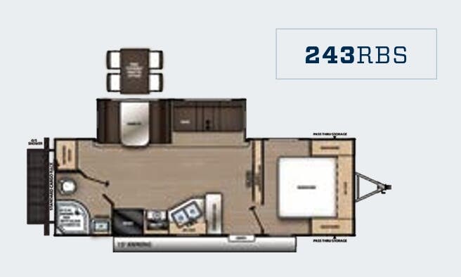 View 2023 Coachmen Catalina Legacy Edition 243RBS complete specs and manufacturer brochures