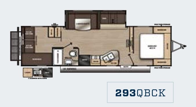View 2023 Coachmen Catalina Legacy Edition 293QBCK complete specs and manufacturer brochures