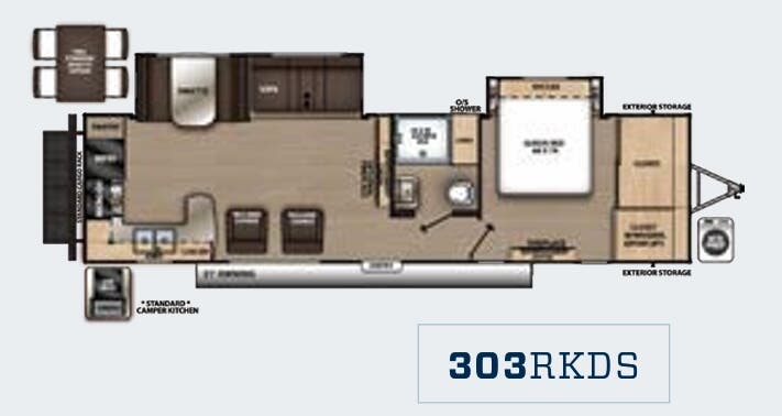 View 2023 Coachmen Catalina Legacy Edition 303RKDS complete specs and manufacturer brochures
