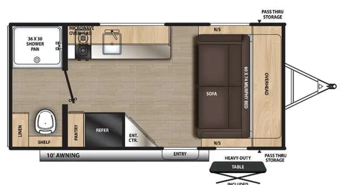 View 2023 Coachmen Catalina Summit Series 7 164RB complete specs and manufacturer brochures