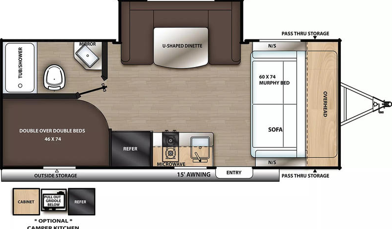 View 2023 Coachmen Catalina Summit Series 7 184BHS complete specs and manufacturer brochures