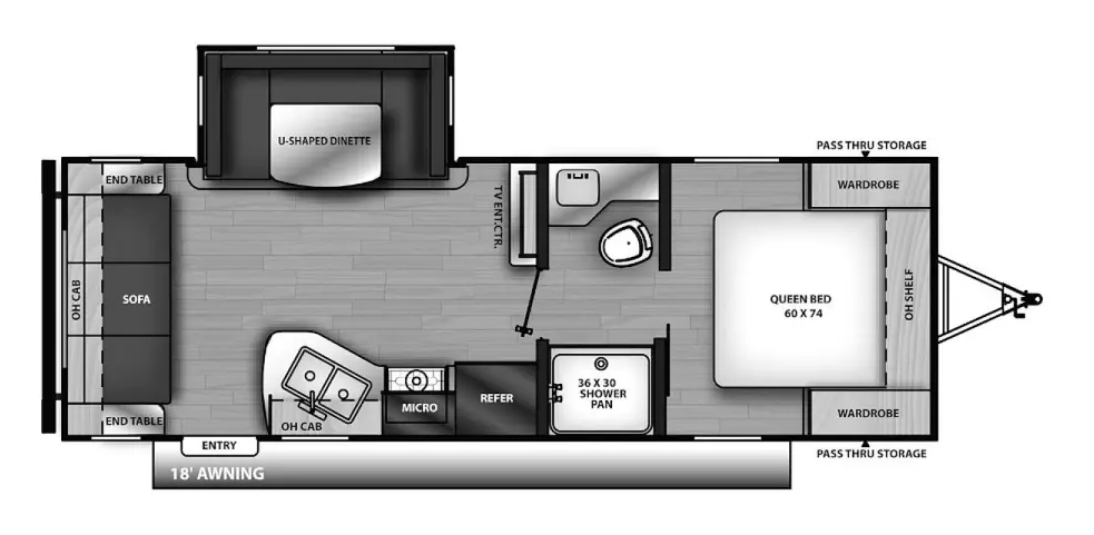 View 2023 Coachmen Catalina Summit Series 8 231MKS complete specs and manufacturer brochures