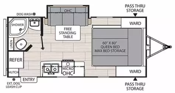 View 2023 Coachmen Northern Spirit XTR 1840RBX complete specs and manufacturer brochures