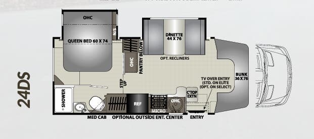 View 2023 Coachmen Prism Elite 24DS complete specs and manufacturer brochures