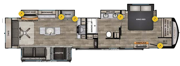 View 2023 CrossRoads Cameo CE-3891MK complete specs and manufacturer brochures