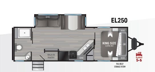 View 2023 Cruiser RV Embrace EL 250 complete specs and manufacturer brochures