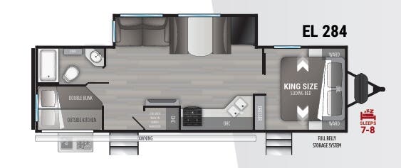 View 2023 Cruiser RV Embrace EL 284 complete specs and manufacturer brochures
