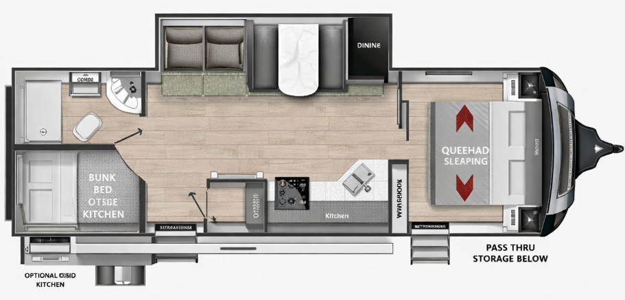 View 2023 Cruiser RV MPG 2860BH complete specs and manufacturer brochures