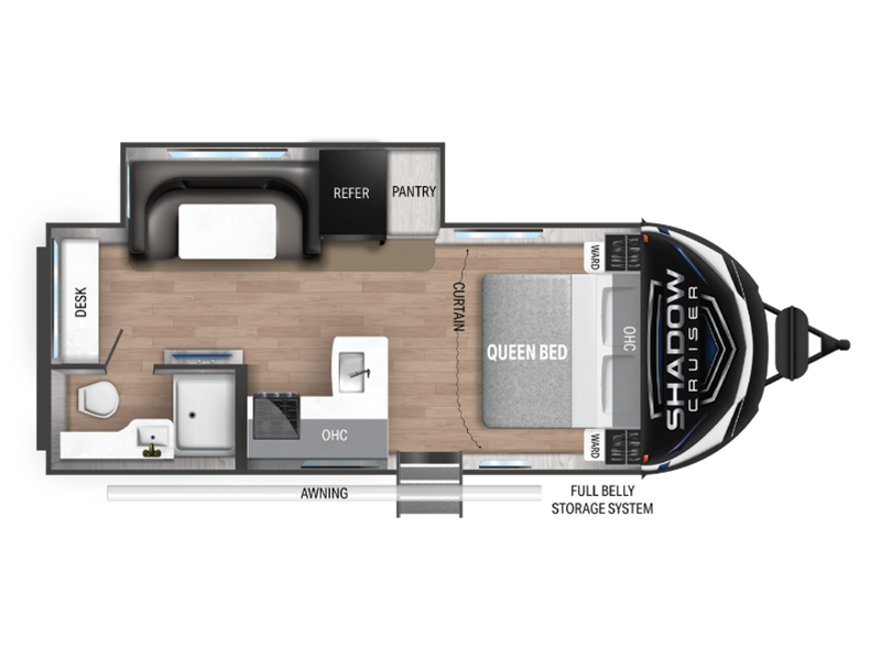 View 2023 Cruiser RV Shadow Cruiser 215RBS complete specs and manufacturer brochures