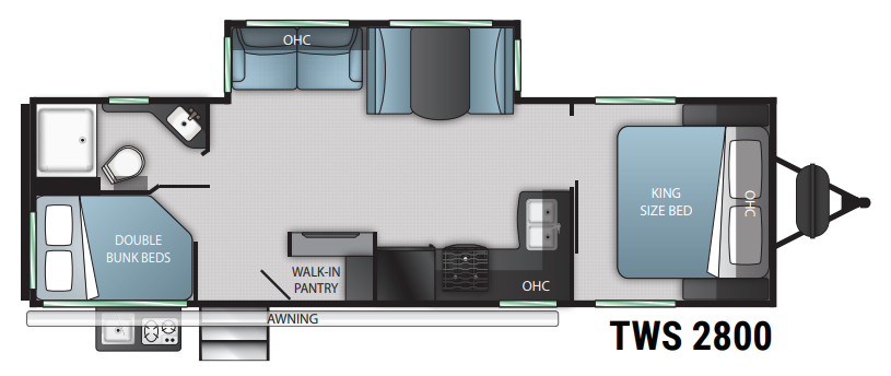 View 2023 Cruiser RV Twilight Signature TWS-2800 complete specs and manufacturer brochures