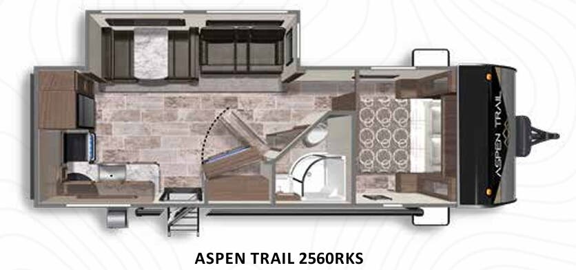 View 2023 Dutchmen Aspen Trail 2560RKS complete specs and manufacturer brochures