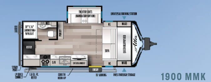 View 2023 East to West Alta 1900 MMK complete specs and manufacturer brochures