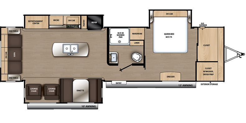 View 2023 Forest River Aurora 32RLTS complete specs and manufacturer brochures