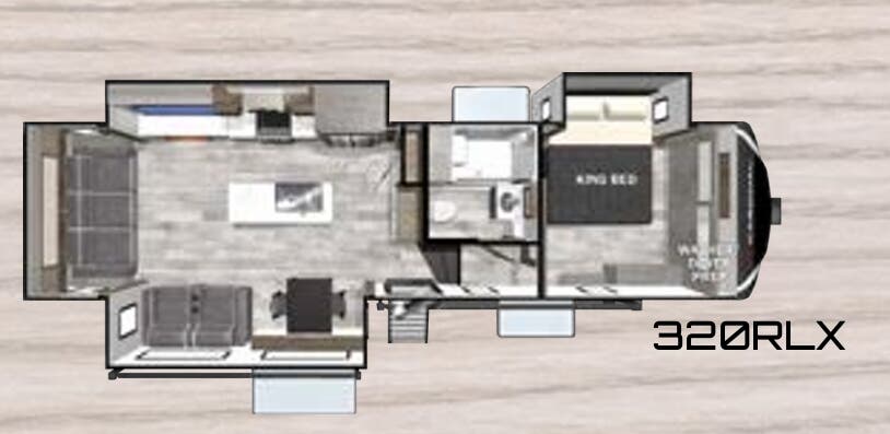 View 2023 Forest River Cardinal Luxury 320RLX complete specs and manufacturer brochures