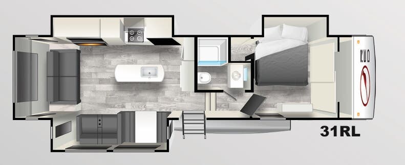 View 2023 Forest River Cardinal Red 31RL complete specs and manufacturer brochures