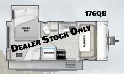 View 2023 Forest River EVO 176QB complete specs and manufacturer brochures