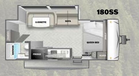 View 2023 Forest River EVO 180SS complete specs and manufacturer brochures