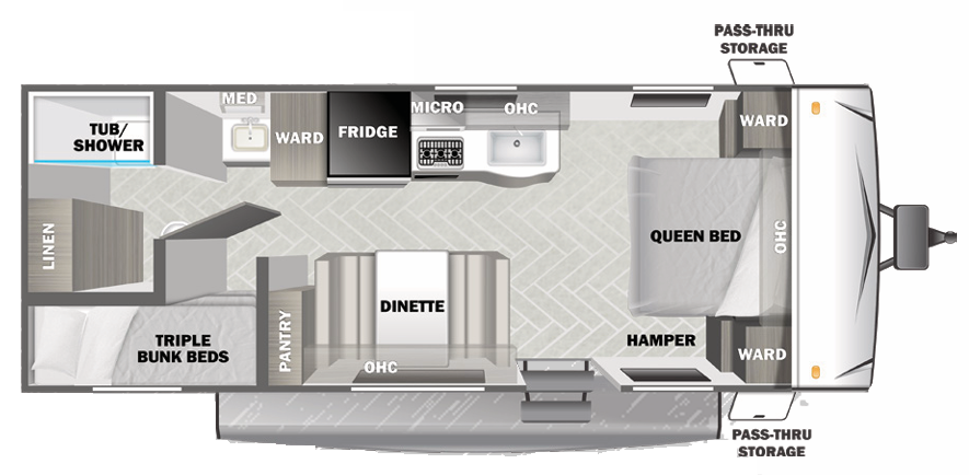 View 2023 Forest River EVO 2250 complete specs and manufacturer brochures