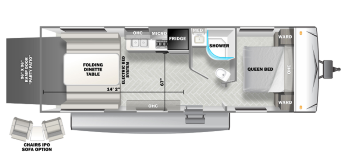 View 2023 Forest River EVO 2510RTX complete specs and manufacturer brochures
