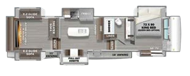 View 2023 Forest River RiverStone 419RD complete specs and manufacturer brochures