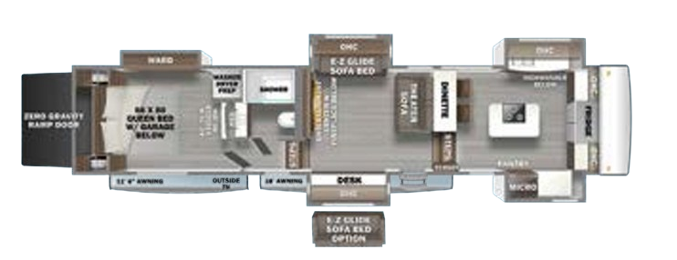 View 2023 Forest River RiverStone 42FSKG complete specs and manufacturer brochures