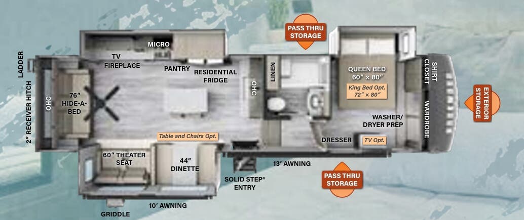 View 2023 Forest River Rockwood Signature 2893BS complete specs and manufacturer brochures