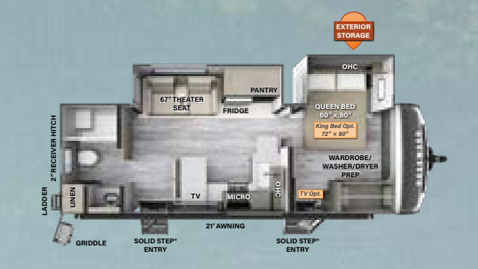 View 2023 Forest River Rockwood Signature Suite 8262RBS complete specs and manufacturer brochures