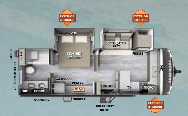 View 2023 Forest River Rockwood Signature Suite 8263MBR complete specs and manufacturer brochures