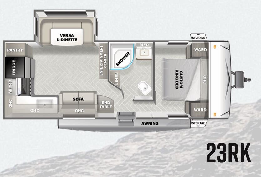 View 2023 Forest River Salem 23RK complete specs and manufacturer brochures