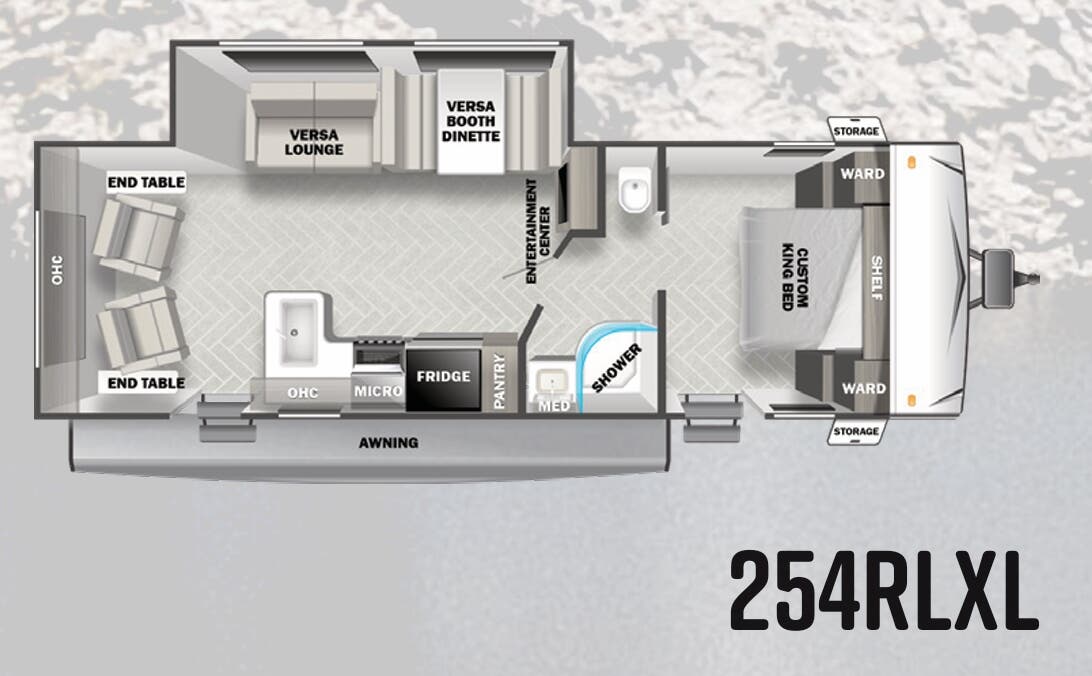 View 2023 Forest River Salem 254RLXL complete specs and manufacturer brochures