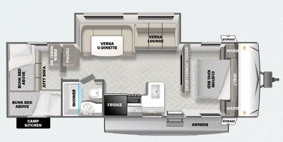 View 2023 Forest River Salem 273QBXL complete specs and manufacturer brochures