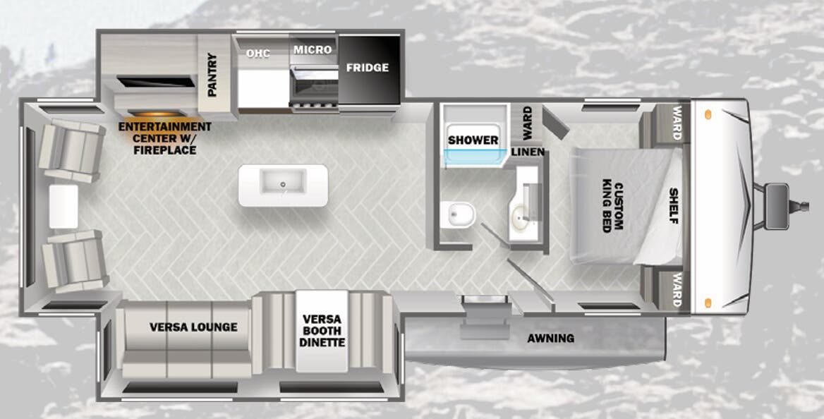 View 2023 Forest River Salem 27RE complete specs and manufacturer brochures