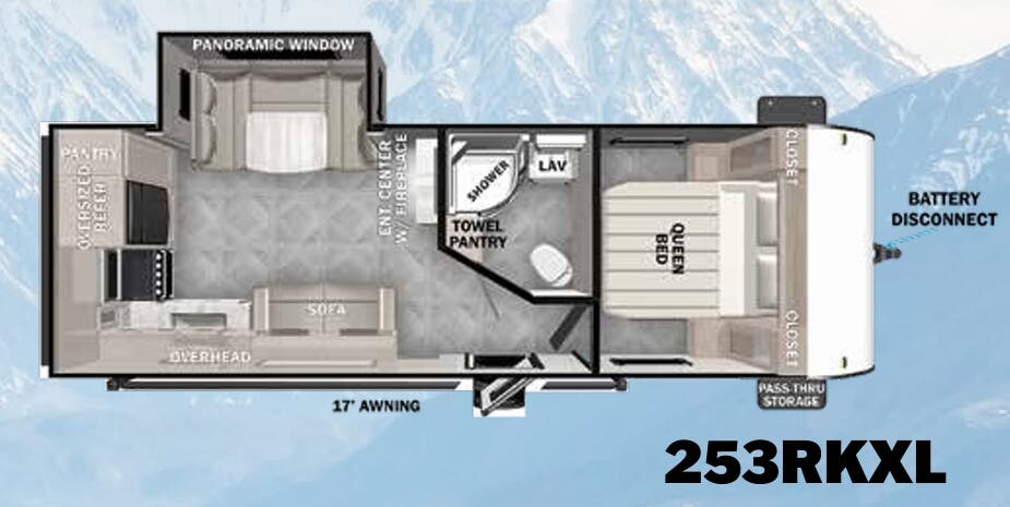 View 2023 Forest River Salem Cruise Lite 253RKXL complete specs and manufacturer brochures