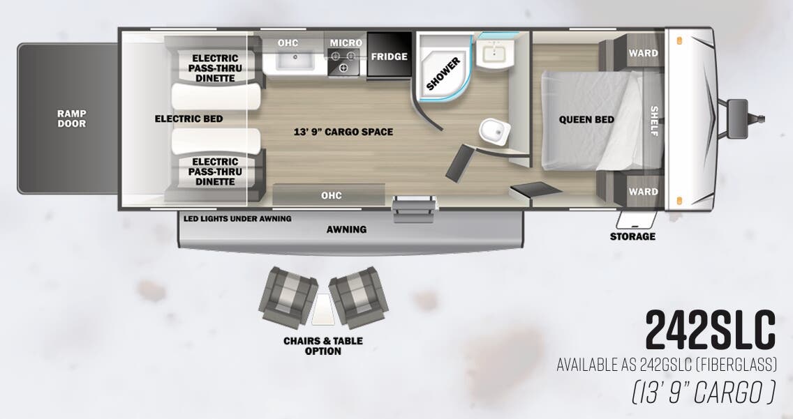 View 2023 Forest River Sandstorm SLC 242GSLC complete specs and manufacturer brochures