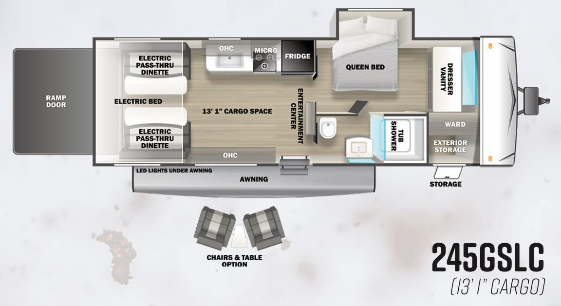 View 2023 Forest River Sandstorm SLC 245GSLC complete specs and manufacturer brochures