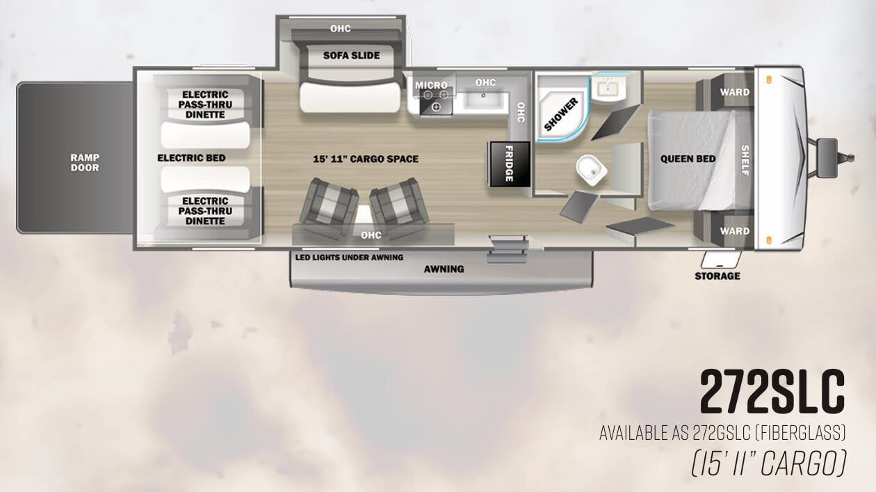 View 2023 Forest River Sandstorm SLC 272SLC complete specs and manufacturer brochures