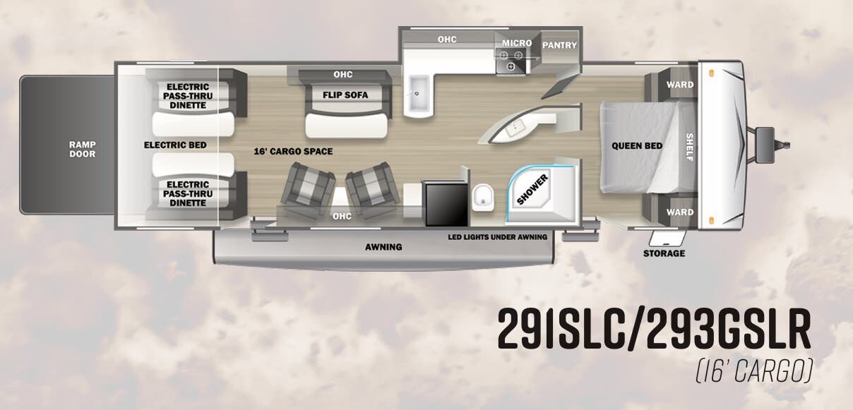 View 2023 Forest River Sandstorm SLC 291SLC complete specs and manufacturer brochures